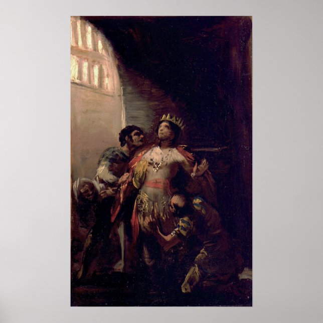 Affiche Goya - St Hermenegild En Prison (Devant)