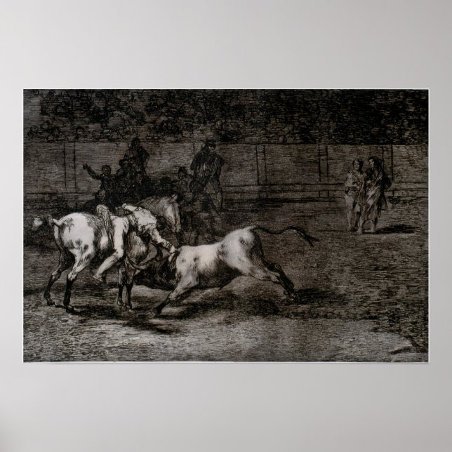 Affiche Goya - Taureau (Devant)