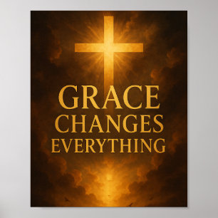 Affiche Grace change tout Chrétien