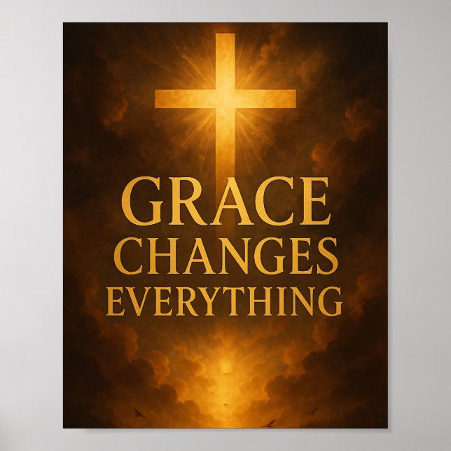 Affiche Grace change tout Chrétien  (Devant)