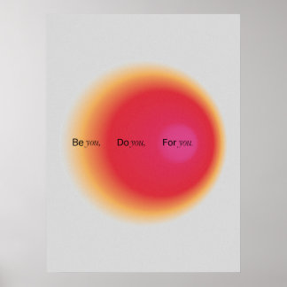Affiche Gradient | Inspirational & decorative art