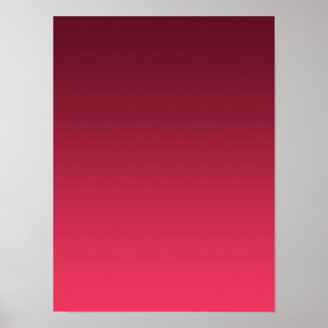 Affiche Gradient Magenta - light to deep | Seasonal Moods| (Devant)