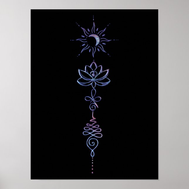 Affiche Gradient Unalome Group  (Devant)