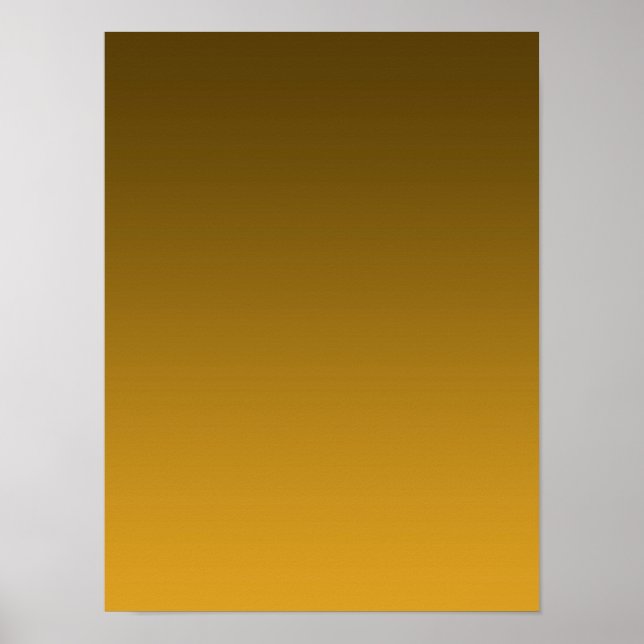 Affiche Gradient Yellow - light to deep | Mood Background| (Devant)