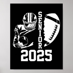 Affiche Graduate Senior Cl De 2025 Graduation American Foo