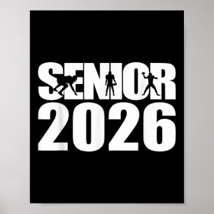 Affiche Graduate Senior Cl De 2026 Graduation American Foo