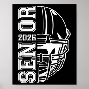 Affiche Graduate Senior Cl De 2026 Graduation American Foo