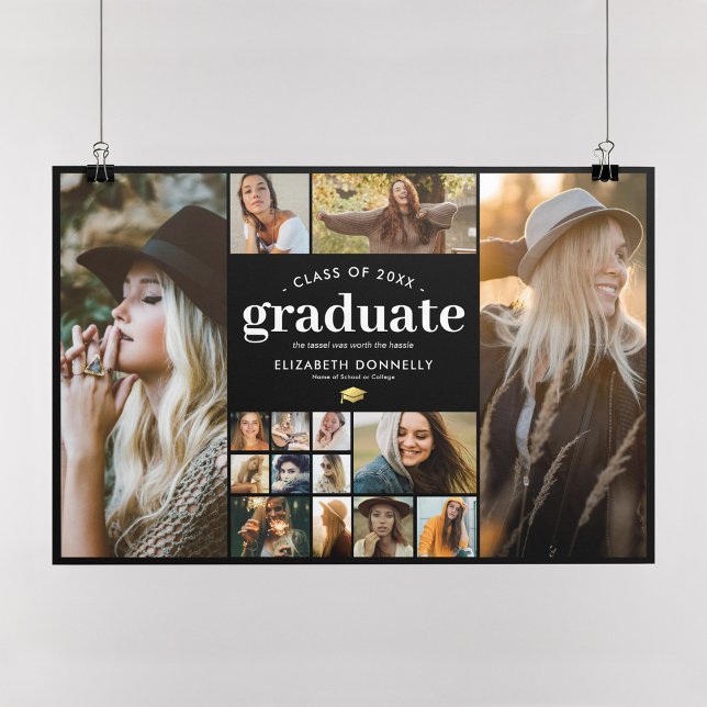 Affiche Graduation 15 Photo Collage (Créateur téléchargé)