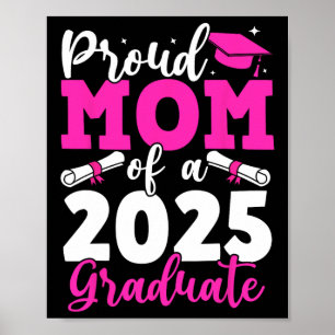 Affiche Graduation 2025 Fier Maman D'Un Diplômé Mothe 2025