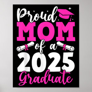 Affiche Graduation 2025 Fier Maman D'Un Diplômé Mothe 2025