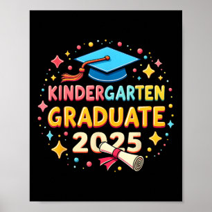 Affiche Graduation 2025 Graduate Kids Boys Gi