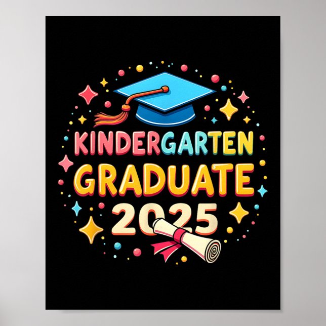 Affiche Graduation 2025 Graduate Kids Boys Gi (Devant)
