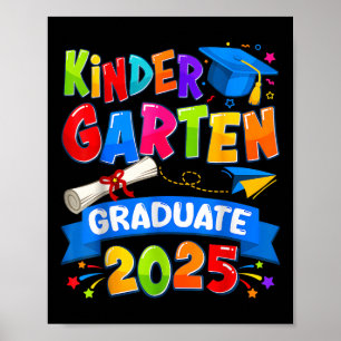 Affiche Graduation 2025 Graduate Kids Boys Gi