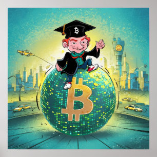 Affiche Graduation Bitcoin