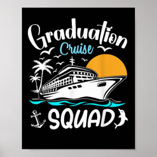 Affiche Graduation Cruise Squad Trip 2025 Squad Correspond