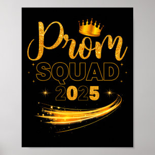 Affiche Graduation De L'Équipe De Prom Cl De 2025 Partie C