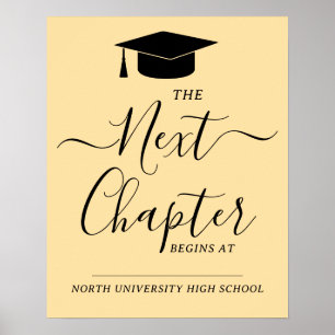 Affiche Graduation Prochain Chapitre Commence Au Parti Cas