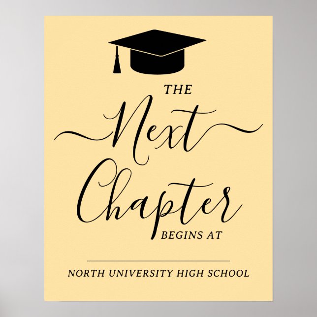Affiche Graduation Prochain Chapitre Commence Au Parti Cas (Devant)