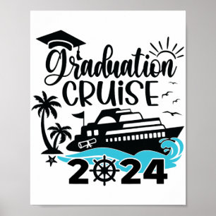 Affiche Graduation Trip Cruise 2024 Ship Party Cruise Femm