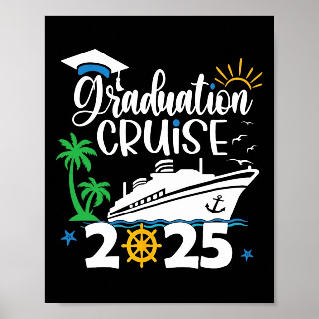 Affiche Graduation Trip Cruise 2025 Aw Ship Party C (Devant)