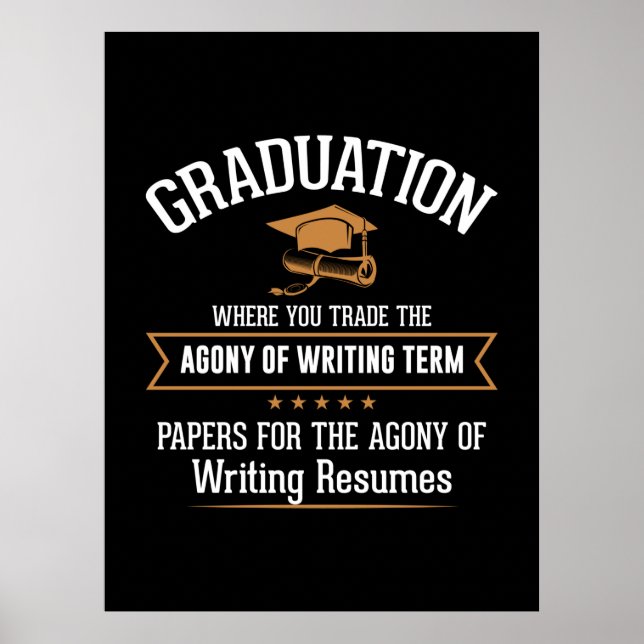 Affiche Graduation Where You Trade (Devant)