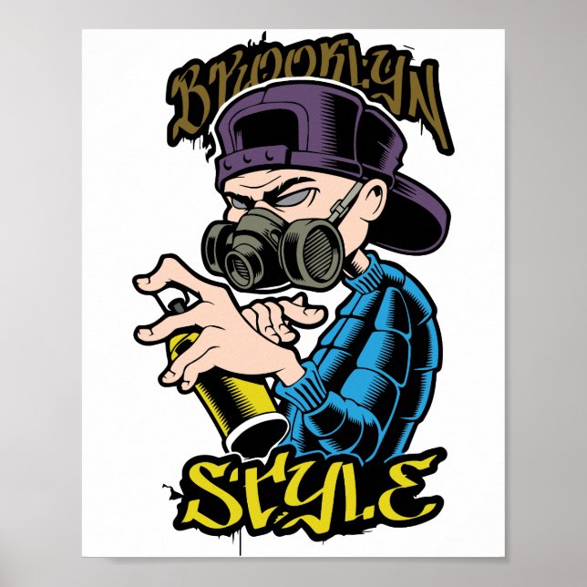 Affiche Graffiti (Devant)