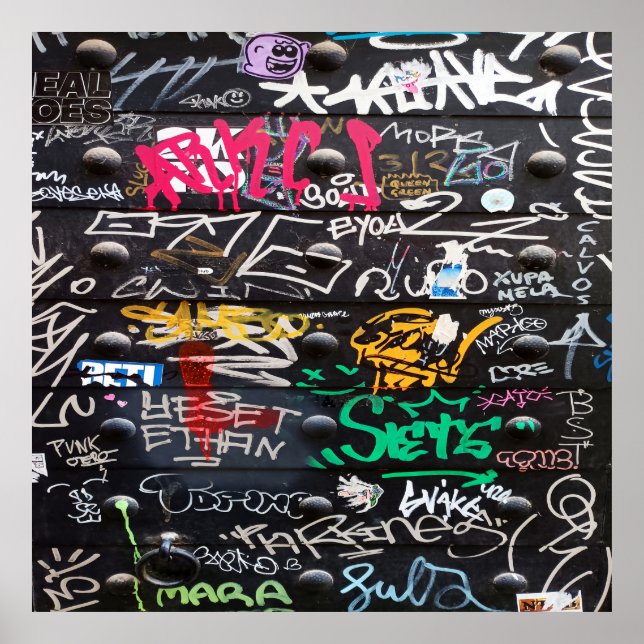 Affiche graffiti (Devant)