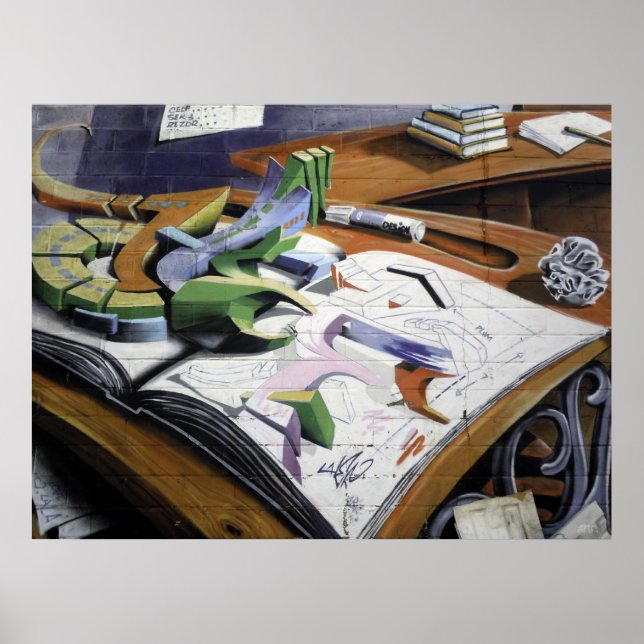 AFFICHE GRAFFITI (Devant)