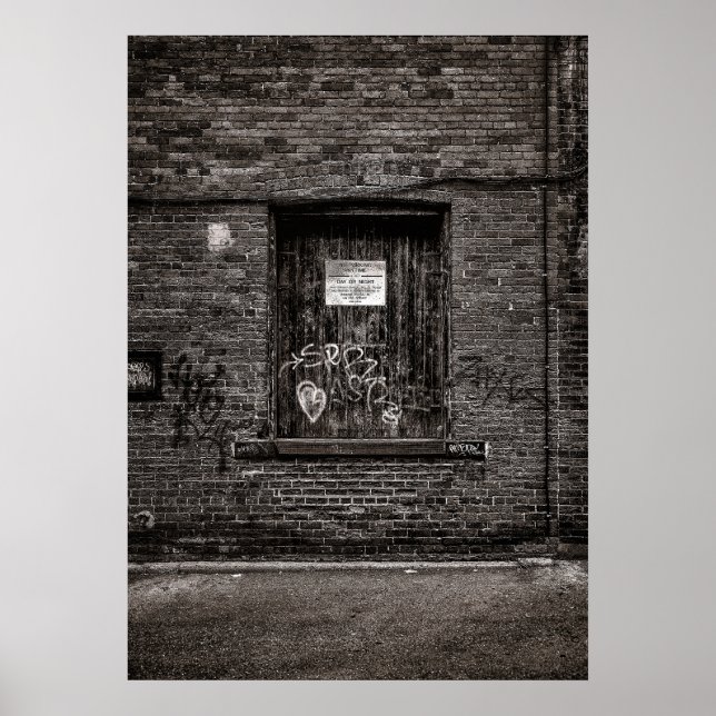 Affiche Graffiti Alleyway No 4 (Devant)