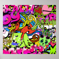Graffiti Art : Hip-Hop Style Arrière - plan