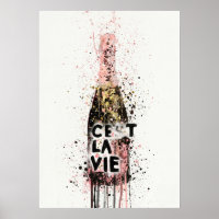 Graffiti de champagne