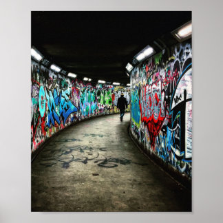 Affiche Graffiti de métro