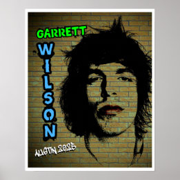 Affiche Graffiti Garrett Wilson 2025