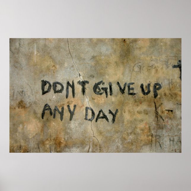 Affiche Graffiti inspirant - Imprimer (Devant)