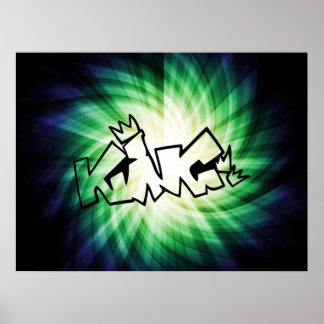 Affiche Graffiti King