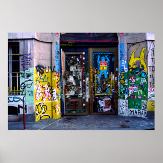 Affiche Graffiti, Paris