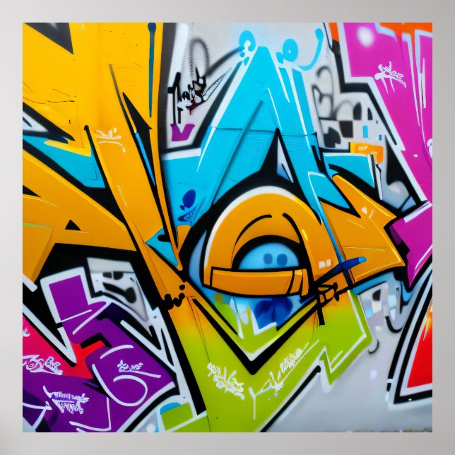 Affiche Graffiti Street Art A Cultural Revolution (Devant)