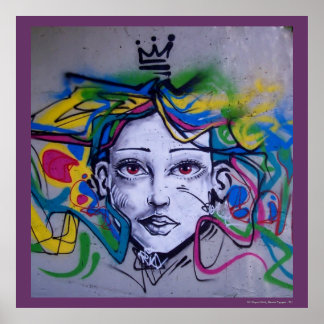 Affiche Grafite de Ment