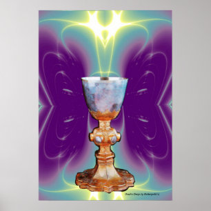 AFFICHE GRAIL / CHALICE DE MASSE SAINTE