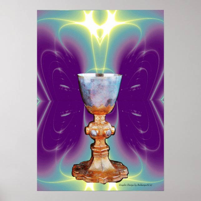AFFICHE GRAIL / CHALICE DE MASSE SAINTE (Devant)