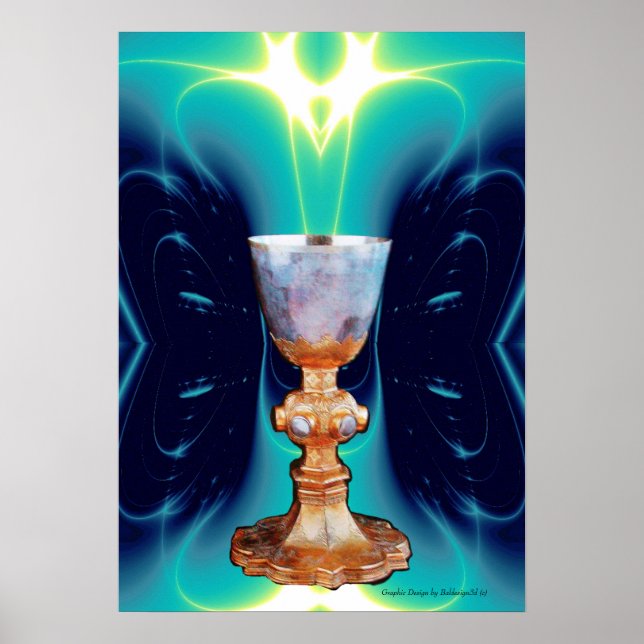 AFFICHE GRAIL / CHALICE DE MASSE SAINTE (Devant)