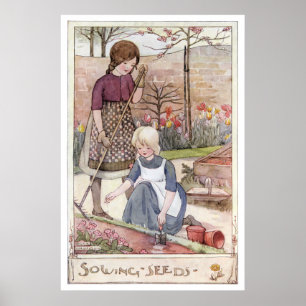 Affiche Graines d'encemencement par Anne Anderson