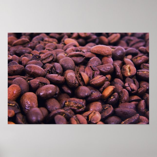 Affiche grains de café (Devant)