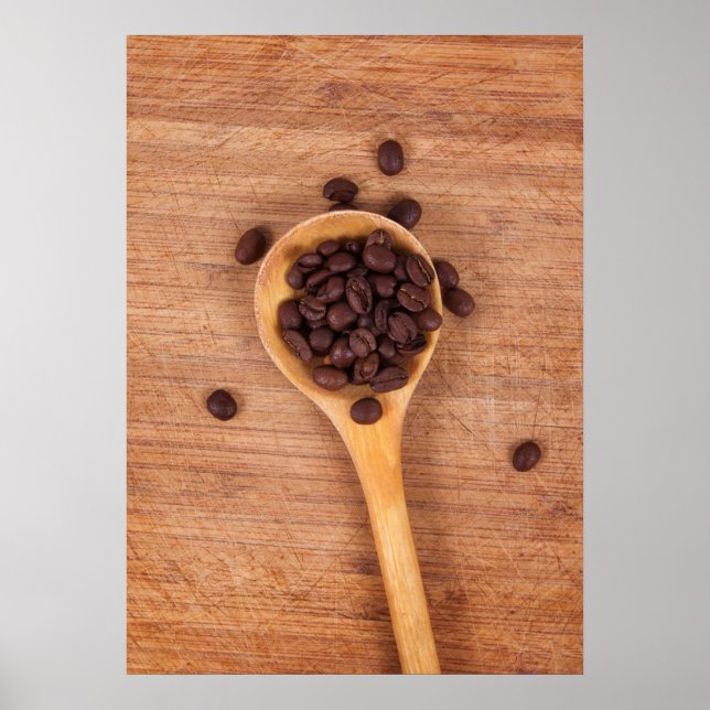 Affiche Grains de café (Devant)