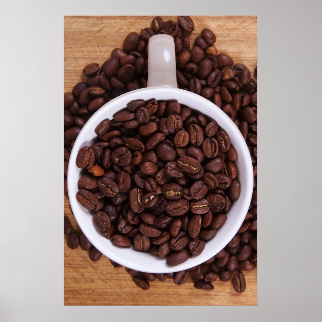 Affiche Grains de café (Devant)