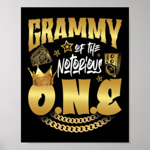 Affiche Grammy Du Célèbre Un Vieux Hip hop 1er