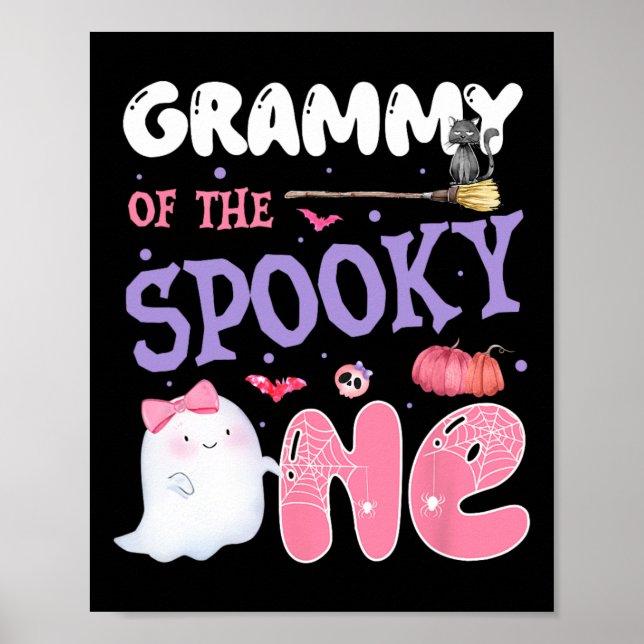 Affiche Grammy Du Éffrayant Un 1Er Anniversaire Halloween  (Devant)