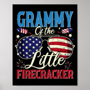Affiche Grammy du petit feu d'artifice du quatre juillet
