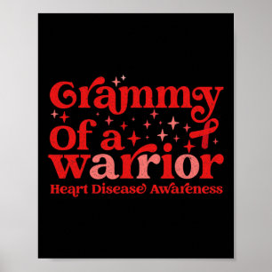 Affiche Grammy D'Un Guerrier Sensibilisation Aux Maladies