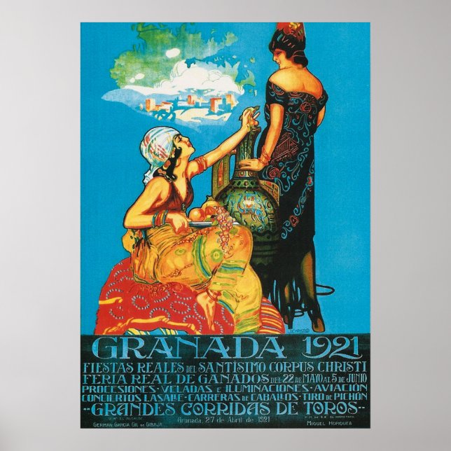 AFFICHE GRANADA (Devant)